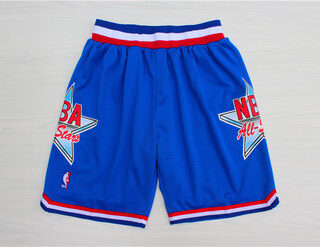 1992 All-Star Blue Hardwood Classics Shorts