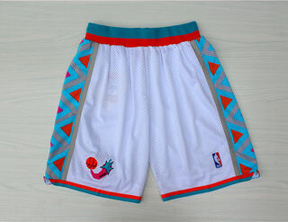 1996 All-Star White Hardwood Classics Shorts