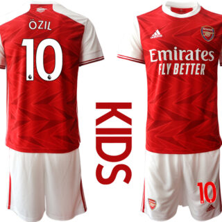 2020-21 Arsenal 10 OZIL Youth Home Soccer Jersey