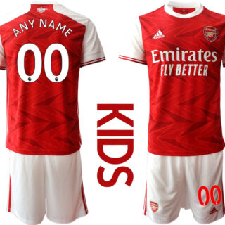 2020-21 Arsenal Customized Youth Home Soccer Jersey