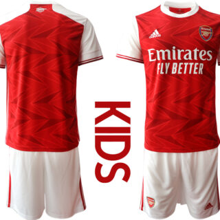 2020-21 Arsenal Youth Home Soccer Jersey