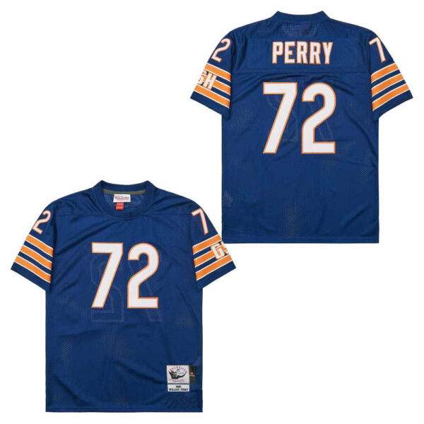 Mitchell&Ness Bears #72 Throwback Men's Throwback Stitched NFL Jerseys