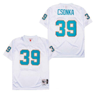 Mitchell And Ness Dolphins #39 Throwback Stitched NFL Jerseys