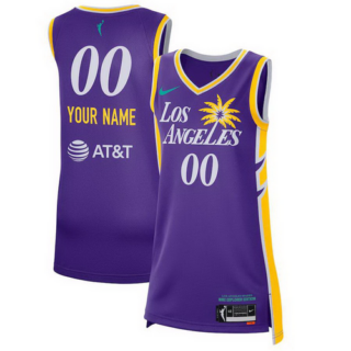 Unisex Los Angeles Sparks Nike Purple 2021 Explorer Edition Victory Custom Jersey