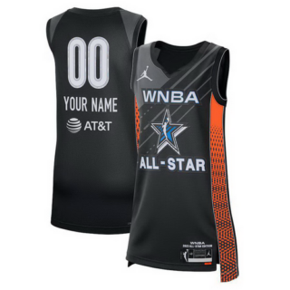 Unisex Jordan Brand Black 2023 WNBA All-Star Game Custom Victory Jersey