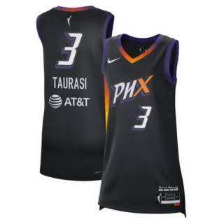 Unisex Phoenix Mercury Diana Taurasi Nike Black 2024 Rebel Edition Player Jersey