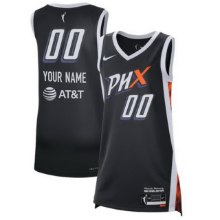 Unisex Phoenix Mercury Nike Black 2021 Rebel Edition Victory Custom Jersey