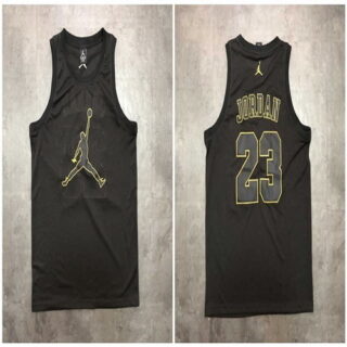 Air Jordan #23 Black Mesh Basketball Jersey