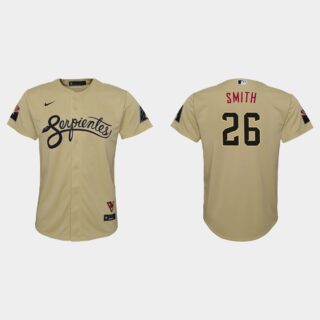 Arizona Diamondbacks #26 Pavin Smith Youth Nike 2021 City Connect MLB Jersey Gold