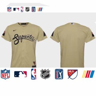 Arizona Diamondbacks Youth Nike 2021 City Connect MLB Jersey Gold
