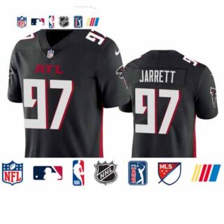 Atlanta Falcons #97 Grady Jarrett Men's Nike Black 2020 Vapor Untouchable Limited NFL Jersey