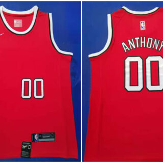 Blazers 00 Carmelo Anthony Red 2019-20 Nike Swingman Jersey