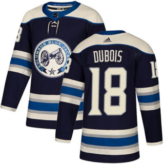 Blue Jackets #18 Pierre-Luc Dubois Navy Alternate Authentic Stitched Hockey Jersey
