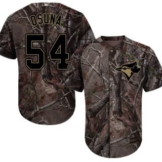 Blue Jays #54 Roberto Osuna Camo Realtree Collection Cool Base Stitched Baseball Jersey