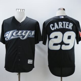 Blue Jays 29 Devon Travis Black 2008 Turn Back The Clock Jersey