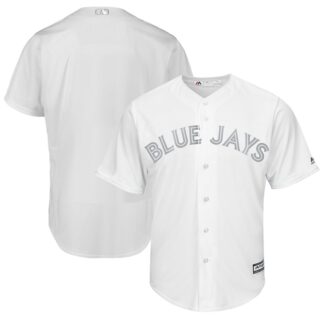 Blue Jays Blank White 2019 Players' Weekend Player Jersey