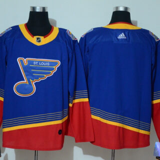 Blues Blank Blue Adidas Jersey