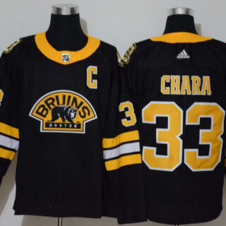 Bruins 33 Zdeno Chara Black 3rd Adidas Jersey