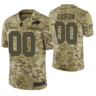 Buffalo Bills Custom Camo 2018 Salute to Service Limited Jersey
