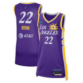 Unisex Los Angeles Sparks Cameron Brink Nike Purple Explorer Edition Victory Player Jersey