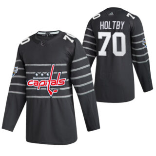 Capitals 70 Braden Holtby Gray 2020 NHL All-Star Game Adidas Jersey
