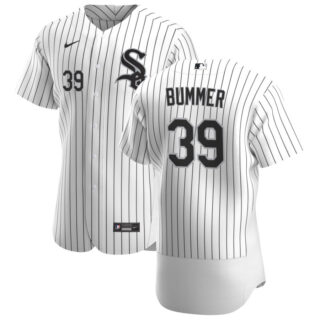 Chicago White Sox #39 Aaron Bummer Men's Nike White Home 2020 Authentic Player MLB Jersey