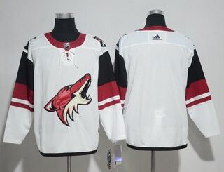 Coyotes Blank White Adidas Jersey