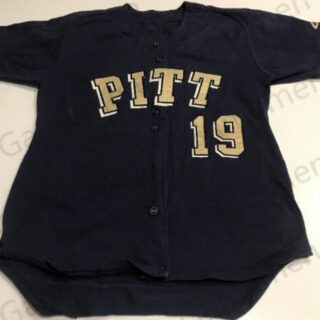 Custom PITT Pittsburgh Panthers Black Baseball Jerseys
