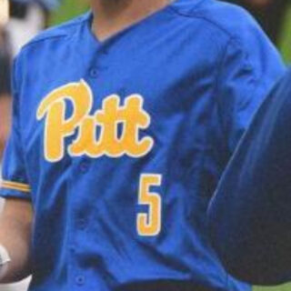 Custom PITT Pittsburgh Panthers Blue Baseball Jerseys