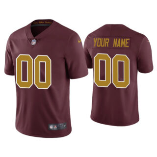 Custom Washington Vapor Limited Burgundy Jersey
