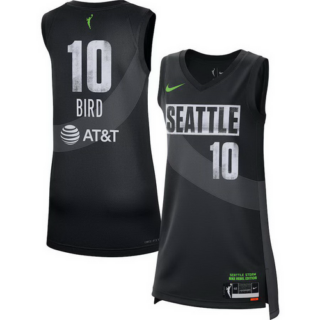 Women's Seattle Storm Sue Bird Nike Black 2021 Rebel Edition Victory Player Jersey