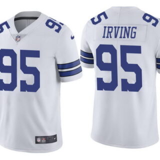 Dallas Cowboys #95 David Irving Vapor Untouchable Limited White Jersey