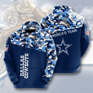 Dallas Cowboys Navy Hoodie-1