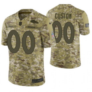 Denver Broncos Custom Camo 2018 Salute to Service Limited Jersey