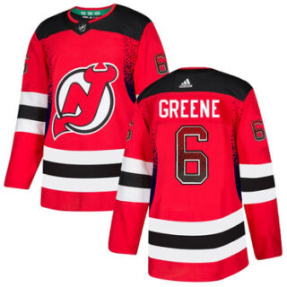 Devils 6 Andy Greene Red Drift Fashion Adidas Jersey