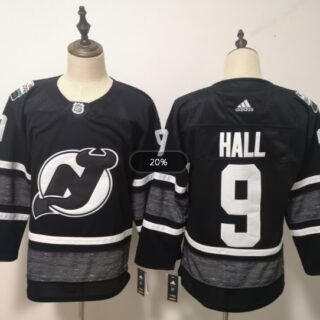 Devils 9 Taylor Hall Black 2019 NHL All-Star Game Adidas Jersey