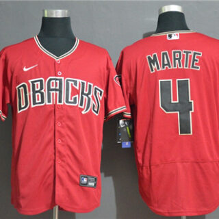 Diamondbacks 4 Ketel Marte Red Nike Flexbase Jersey