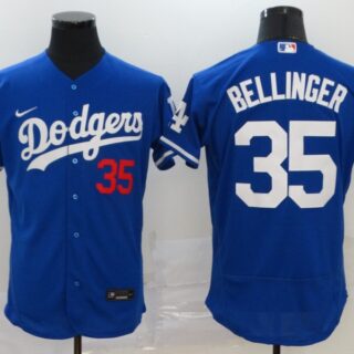 Dodgers 35 Cody Bellinger Royal 2020 Nike Flexbase Jersey