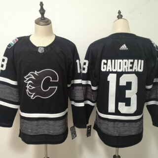Flames 13 Johnny Gaudreau Black 2019 NHL All-Star Game Adidas Jersey