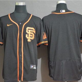 Giants Blank Black 2020 Nike Flexbase Jersey
