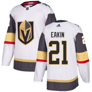 Golden Knights #21 Cody Eakin White Road Authentic Stitched Hockey Jersey