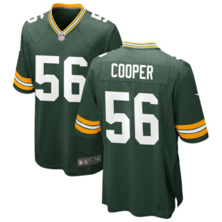 Men's Green Bay Packers #56 Edgerrin Cooper Jersey - Green