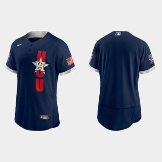 Houston Astros 2021 Mlb All Star Game Authentic Navy Jersey