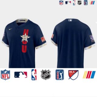 Houston Astros 2021 Mlb All Star Game Fan's Version Navy Jersey