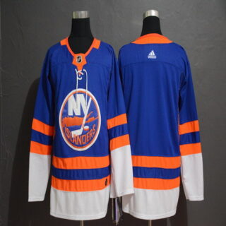 Islanders Blank Blue Adidas Jersey