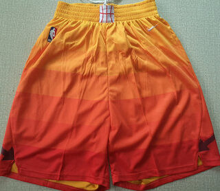 Jazz Orange Nike Swingman Shorts