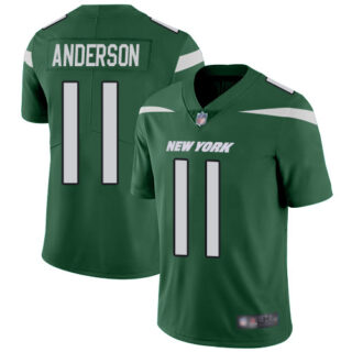 Jets #11 Robby Anderson Green Team Color Men's Stitched Football Vapor Untouchable Limited Jersey