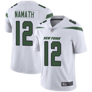 Jets #12 Joe Namath White Men's Stitched Football Vapor Untouchable Limited Jersey