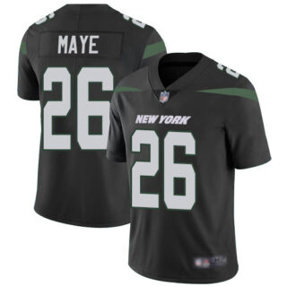 Jets #26 Marcus Maye Black Alternate Men's Stitched Football Vapor Untouchable Limited Jersey