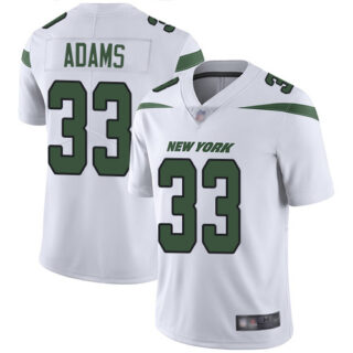 Jets #33 Jamal Adams White Men's Stitched Football Vapor Untouchable Limited Jersey